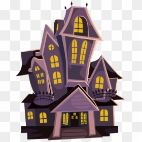 House Haunted Youtube Png Image High Quality Clipart - Haunted House Clipart Png, Transparent Png - youtubepng
