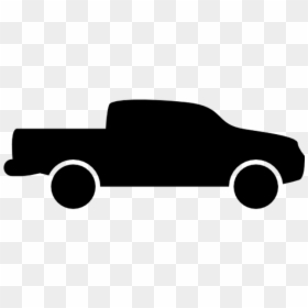 Car Pickup Truck Vehicle Flatbed Truck - Pickup Truck Silhouette, HD Png Download - pick up png