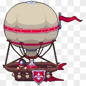 Balloon Battle Sprite - Cartoon, HD Png Download - up balloons png