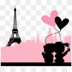 Valentine"s Frases Clipart Valentine"s Day Heart Gift - Valentine Paris, HD Png Download - happy valentines png