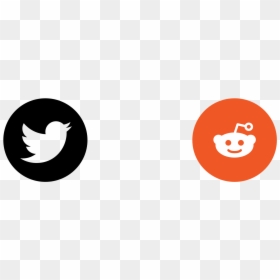 Reddit Twitter Logo, HD Png Download - twitter circle png