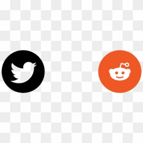 Reddit Twitter Logo, HD Png Download - twitter circle png