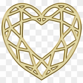 Heart, Golden, Gold, Ornament, Jewelry, Love - Icon Png Jewelry Designer, Transparent Png - pokemon symbol png