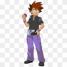 Gary Oak Png - Pokemon Gary Oak Png, Transparent Png - oak png