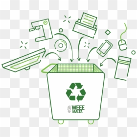 Weee Recycling Png, Transparent Png - recycle sign png
