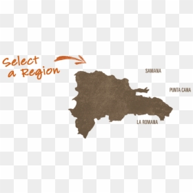 Dominican Map Vector, HD Png Download - dominican republic png