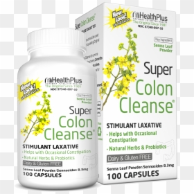 Health Plus Super Colon Cleanse Laxative, HD Png Download - colon png