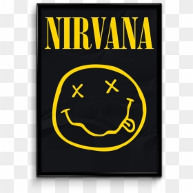 Nirvana Smiley Face, HD Png Download - posters png