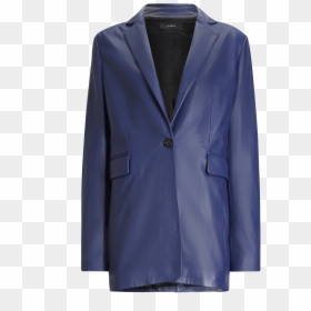 Joseph, Lorenzo Leather Jacket, In Saphire - Formal Wear, HD Png Download - nappa png