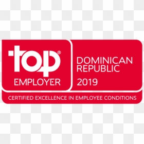 Top Employer Dominican Republic English - Top Employer 2019 Uk, HD Png Download - dominican republic png