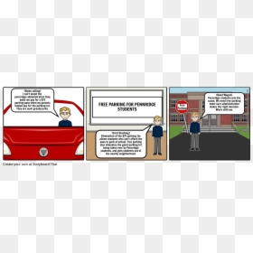 Storyboard, HD Png Download - parking png