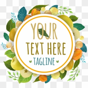 Tropical Leaves Wreath Png - Frutas Tropicais Png, Transparent Png - acai png