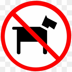 Dog Clip Art - No Dogs Allowed Sign Clip Art, HD Png Download - parking png