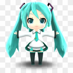 Download Zip Archive - Project Mirai Hatsune Miku Model, HD Png Download - reverse png