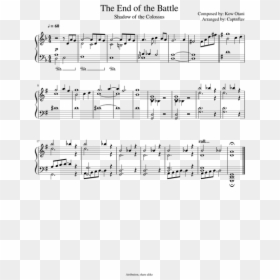 Temple Of Time Zelda Piano Sheet Music, HD Png Download - shadow of the colossus png