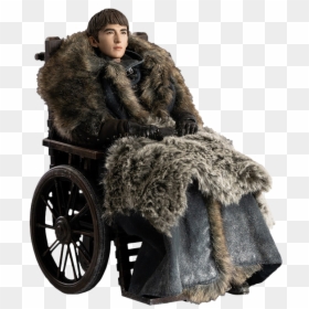 Game Of Thrones - Bran Stark On Wheelchair, HD Png Download - stark png