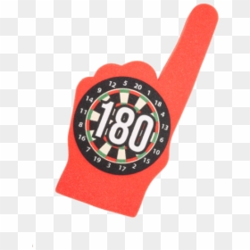 180er Waving Hand - Dart Schaumstoff Hand, HD Png Download - waving hand png