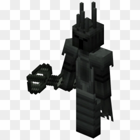 The Lord Of The Rings Minecraft Mod Wiki - Minecraft Lotr Mod Sauron, HD Png Download - sauron png