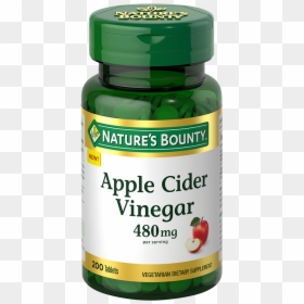 Apple Cider Vinegar - Nature's Bounty Melatonin 3 Mg, HD Png Download - apple cider png