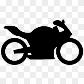 Motorcycle Computer Icons Car Motorbike Free - Motorcycle Silhouette Png, Transparent Png - motorcycle icon png