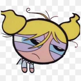 Transparent Tired Clipart - Powerpuff Girls Bubbles Tired, HD Png Download - sleepy png
