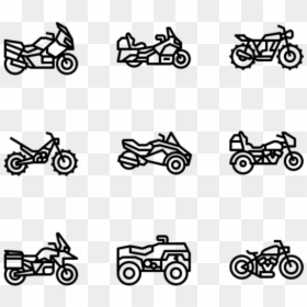 Essential Set, HD Png Download - motorcycle icon png