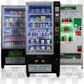 Royal Combo Vending Machines, HD Png Download - vending machine png