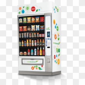 Pepsico Hello Goodness Vending Machine, HD Png Download - vending machine png