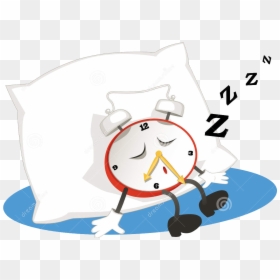 Sleeping Clipart Sleep Schedule - Sleeping Alarm Clock, HD Png Download - sleepy png