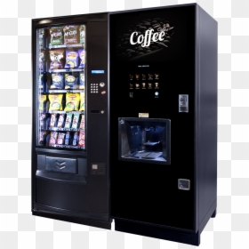 Food And Coffee Vending Machine Png, Transparent Png - vending machine png