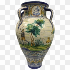 Design,antique,jug - Blue And White Porcelain, HD Png Download - urn png