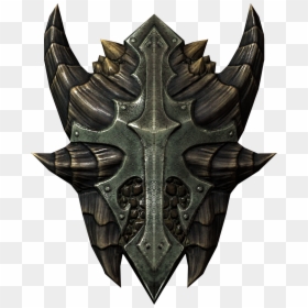 Shields Skyrim, HD Png Download - dragon scales png