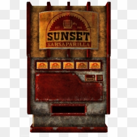 Sunsetsarsaparilla Vending Machine - Sunset Sarsaparilla, HD Png Download - vending machine png
