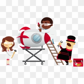 Yeoman And His Fellow Developers - Yeoman Generator, HD Png Download - scaffolding png