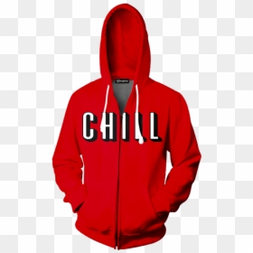 Angels Of Death Zack Hoodie, HD Png Download - netflix and chill png