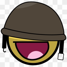 Awesome Face In Png - Awesome Smiley Face, Transparent Png - tf2 soldier png
