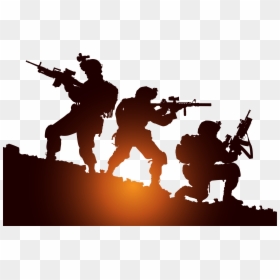 Soldier Png Vector - Army Silhouette Vector Png, Transparent Png - tf2 soldier png