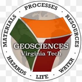 Department Of Geosciences Graphic Element - Emblem, HD Png Download - virginia tech png