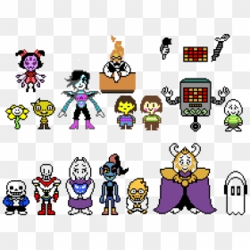 Undertale Flowey Overworld Sprite, HD Png Download - vhv