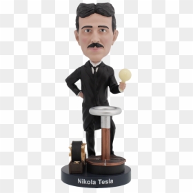 Nikola Tesla Bobblehead - Tesla Bobblehead, HD Png Download - nikola tesla png