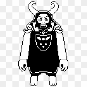 Transparent Undertale Asriel Png - Undertale Asriel Dreemurr Sprite, Png Download - asriel png