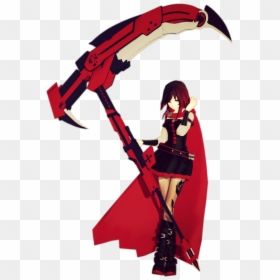 Transparent Ruby Rose Png - Rwby Ruby Rose Mmd, Png Download - rwby ruby png