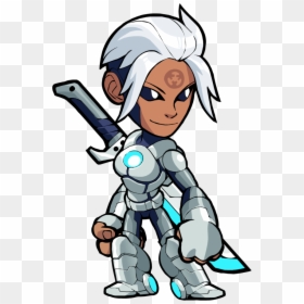 Val Brawlhalla Skins, HD Png Download - normani kordei png