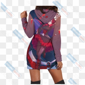 Rwby Ruby Rose 3d Hoodie Dress, HD Png Download - rwby ruby png