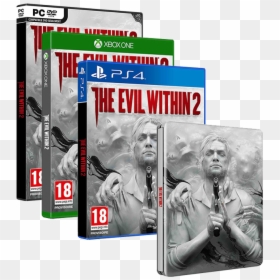 Evil Within 2 Steelbook , Png Download - Evil Within 2 Cheats Ps4, Transparent Png - the evil within png