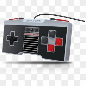 Snes Mini Retro Wired Controller - My Arcade Nes Classic Wireless Controller, HD Png Download - snes classic png