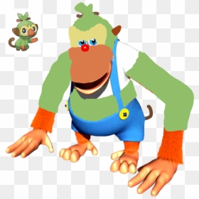 Transparent Lanky Kong Png, Png Download - donkey kong 64 png