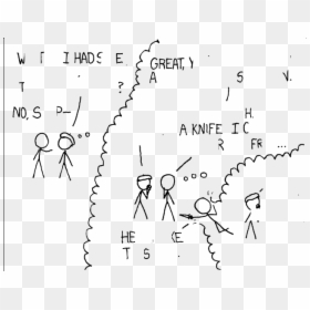 Xkcd, HD Png Download - 3d thought bubble png