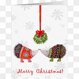 Woodland Animal Watercolor Cards, HD Png Download - holiday card png