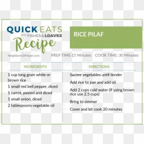 Screenshot, HD Png Download - recipe card png